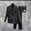 Ternos masculinos FG0372 Moda Women Coats Jackets 2023 Runway Luxury European Design Party Style Clothing feminino