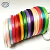 HL 10 rollen 250 yards 6mm Veel kleuren Phnom penh DIY weven satijnen lint verpakkingsriem bruiloft kerstversiering 2011282407