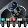 5v 3.1A Quick Chargers LED Display USB Car Charger Power Adapter For iphone 11 12 13 14 15 pro max Samsung Htc Android F1