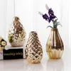 Vasen Luxus Keramik Wohnaccessoires Dekoration Blumenvasen Tischplatte Kleine Gold Silber Pflanzer Vase Wohnzimmer Ornamente Hochzeit P230411