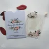 Cartes de voeux Tous les modèles Poche Enveloppe Invitation Mariage Style Européen Élégant Floral Découpé Au Laser Marriage10pc Acrylique 230411