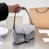 Vrouw kussen Tabby Bags Sheepskin Designer C's tas wolk handtas zacht lederen stokbrood mode schoudertas mini flap wolkentas portemonnee woc luxe portemonnee twee maat