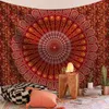 Tapisseries Mandela tenture murale tapisserie Yoga plage jeter tapis maison chambre décor Mandala couverture pique-nique tapis