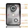 Video Door Phones 7-Inch 2 Camera Intercom. Bedraad Doorbellhd Kit Ondersteunt Ontsluiten. Surveillance. Twee-Weg