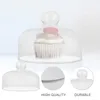 Plates Cover Dome Cake Display Dessert Protector Plate Covers Screen Serving Clear Cloche Lid Stand Tent Cheese Platter Mini Cupcake