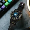 Montres-bracelets SAMEL Sport Style hommes montre numérique choc montres militaires double affichage étanche armée temps Quartz montre-bracelet mâle Sports horloge 230412