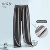 Heren Nachtkleding Modale Katoenen Pyjamabroek Voor Mannen Woninginrichting Casual Lange Broek Pyjama Effen Kleur Slaapbodem Slijtage L-4XL