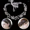 Haarspeldjes Handgemaakte Accessoires Voor Bruid Delicate Kristal Strass Plant Hoofdbanden Metalen Tiara's Vrouwen Feestsieraden 2 Kleur