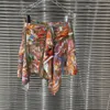 Women's Tanks 2023 Women's Top Chiffon 3D Printing Tight -fitting Corset Sexy Suspender Vest Y2k Clothes High-quality T -shirt Bra