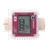 Freeshipping K24 Turbine Digitale Olie Brandstof Flowmeter Gauge Voor Chemicaliën Vloeibaar Water Rrprp