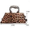 Evening Bags High Quality Women Handbag 2023 Fashion Leopard Print Shoulder Bag Crossbody