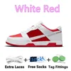 Designer men and women casual Sneakers Varsity Red Volt Black white panda Coach Jogging walk flat low platform GAI