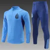 22 23 PSGS Tracksuits Argentina Training Maillot Benzema Al-Nassr FC Parisians Athletic Wear Soccer Football Jerseys Mbappe Mens and Kids Kid