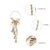 Party Supplies Xmas Hanging Ornament Christmas Baubles Vintage Door Knobs Creative Bell Pendant