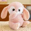 Best-seller dessin animé mignon lapin poupée en peluche jouet poupée en tissu petit bébé confort poupée douce décoration spot en gros