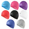 Cuffie da nuoto Cuffia da nuoto in silicone Uomo Donna Taglie forti Adulti Cappello da nuoto Protezione per le orecchie ad alta elasticità Capelli lunghi Sport Cappucci ultrasottili 230411