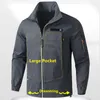 Men's Tracksuits Men Suit Spring And Autumn Wear-resisting Outdoor Work Clothes Elastic Sets