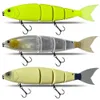 Cebos Señuelos Señuelo de pesca Cebo de natación Articulado Flotante/hundimiento Cebo duro gigante Sección Señuelo para cebo grande Bass Pike Minnow Señuelo Tamaño 245 mm 230412