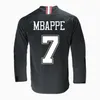 2018 2019 MBAPPE Mens Retro Soccer Jerseys Verratti Cavani Home Black Away Futebol Branco Camisas Di Maria T.Silva Draxler Uniformes