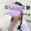 帽子帽子hats wide brim bucket 2023キッズサン子供サマーバイザーかわいいウサギの翼バニーボーイズガールズ3 12年古い230412