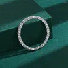 Cluster Ringe S925 Silberring weiblich Japan und Südkorea Mode einreihig Diamant Stern Temperament Party Vorschlag Geschenk