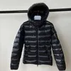 Womens Down Parkas Mulheres Down Jacket Designer Jaqueta de Inverno Mulheres Bordado Emblema Emagrecimento Gola Com Capuz Curto Puffer Jacket Engrossado Quente Puffer Inverno c Sanf