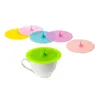 Creative Water-drop Silicone Cup Lid Colorful Cup Cover Eco-Friendly leakproof Mug Cap 8 Colors 10cm SN748