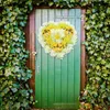 Decorative Flowers Artificial Leaf Bee Festival Garland Pendant Wedding Winter Door Decoration Home Garden