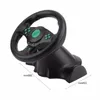 Freeshipping 180 graus de rotação Gaming Vibração Volante de corrida com pedais para XBOX 360 para PS2 para PS3 PC USB Direção de carro WH NWBI