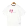 Diseñador Camiseta Mens Palms Letra impresa Tops Camas Camas de ángeles Angels