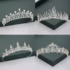 Hochzeit Kopfschmuck Haarschmuck Braut Haarschmuck Frauen Barock Krone PERLE Kristall Tiaras Braut Party Kronen Geschenk