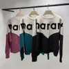 Isabel marant womenswear designer Hoodies Sweatshirts Small Classic Large Letter Loose Sweater Women Pullover Versatile Layover Street Top isabel marant