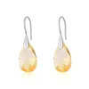 Dangle Earrings Jewelry Stud 925 Fashion Ladies Buresatile Shiny Crystal Multi-Color Wholesale Silver