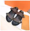 2023 Sandales Slide Slipper Femmes Mules plates Waterfront Brown Sandal Sandal Femmes High Talons Chaussures 36-45 avec boîte Sac classique # LWS-25 # GMS-25 Random