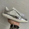 10a designer skor mac80 män sneakers kvinnor tränare vintage g sneaker broderi läder skor plattform tränare låg topp sko snörning upp chunky sneaker