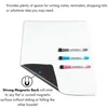 ألواح Whiteboards A3 Magnetic Whiteboard Dry Wipe Monthly Planner Fridge Scensers تقويم مع 8 علامة ألوان 230412