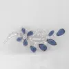 Brooches Zircon For Women Exquisite Romantic Wedding Bride Jewelry Brooch Pin Valentine's Day Gift Dress Coat Accessory HQ2041