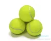 Balle de tennis standard d'entraînement en caoutchouc bon rebond 1,3 mètre tennis durable jouant 25 balles de sport jaune fluo sans logo