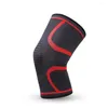 Knee Pads 1PCS Fitness Running Cycling Outdoor High Elastic Nylon Sports Compression Pad Cover Basketball Soccer Volleyball