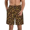 Pantaloncini da uomo Stampa leopardata Nuoto ad asciugatura rapida per uomo Costumi da bagno Costume da bagno Costume da bagno Costume da bagno da spiaggia