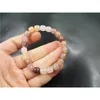 Bracelet de perles de pomme de jade Jinsi Strand Violet pour femmes