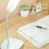 Desk Lamps Led Desk Lamp USB Powered Foldable Night Light Emergency Lamp 3 Color Dimmable Bedroom Bedside Lamp Portable Lamp P230412