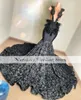 Afrikanische Abendkleider für Frauen Perlen Rose Blumen Aso Ebi Abendkleider 2023 Afrikanische Anlässe Empfang Partykleid