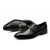 Abendschuhe, formelle Schuhe für Herren, Zehenspitzen-Set aus reinem Leder, englischer Stil, Hochzeitskleidung, Oxford Love, Größe 46