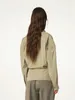 Женские блузки, рубашка с запахом для женщин, отложной воротник, нестандартная сорочка, женская однобортная сорочка с длинными рукавами, осень 2023, осенняя блузка