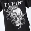 pleinxplein pp heren t-shirts origineel ontwerp zomer shirt plein t-shirt pp katoen strass schedels schedels patroon shirt korte mouw 772 kleur