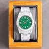 Diamond Mens Watch Automatische mechanische Frauen Uhren 36mm Sapphire wasserdicht 100m 904L Edelstahl Armbandwatch Montre de Luxe Geschenke für Männer