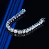 Ketting Neetim 65 mm tennisarmband voor vrouwen mannen 925 Sterling verzilverde witgouden mousserende diamant armbanden sieraden 230411