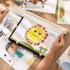 Bilderrahmen Kids Art Frontöffnung Wechselrahmen für 3D-Display-Projekte 230411