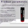 stovefire 18650 Battery Charger Pack,2 Pack 3000mah Rechargeable High Capacity Battery,3.7V Rechargeable Button Top Battery,Led Flashlightl,Handheld Fans,Toy